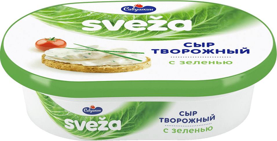Сыр творожный SVEZA 150g Савушкин