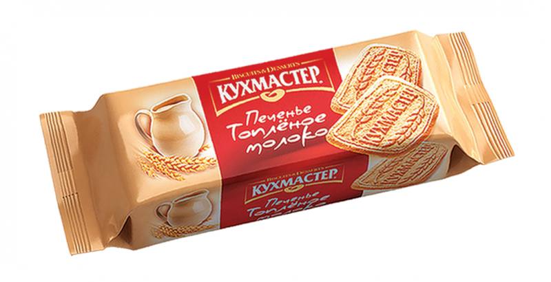 Печенье топленое молоко 170g КУХМАСТЕР