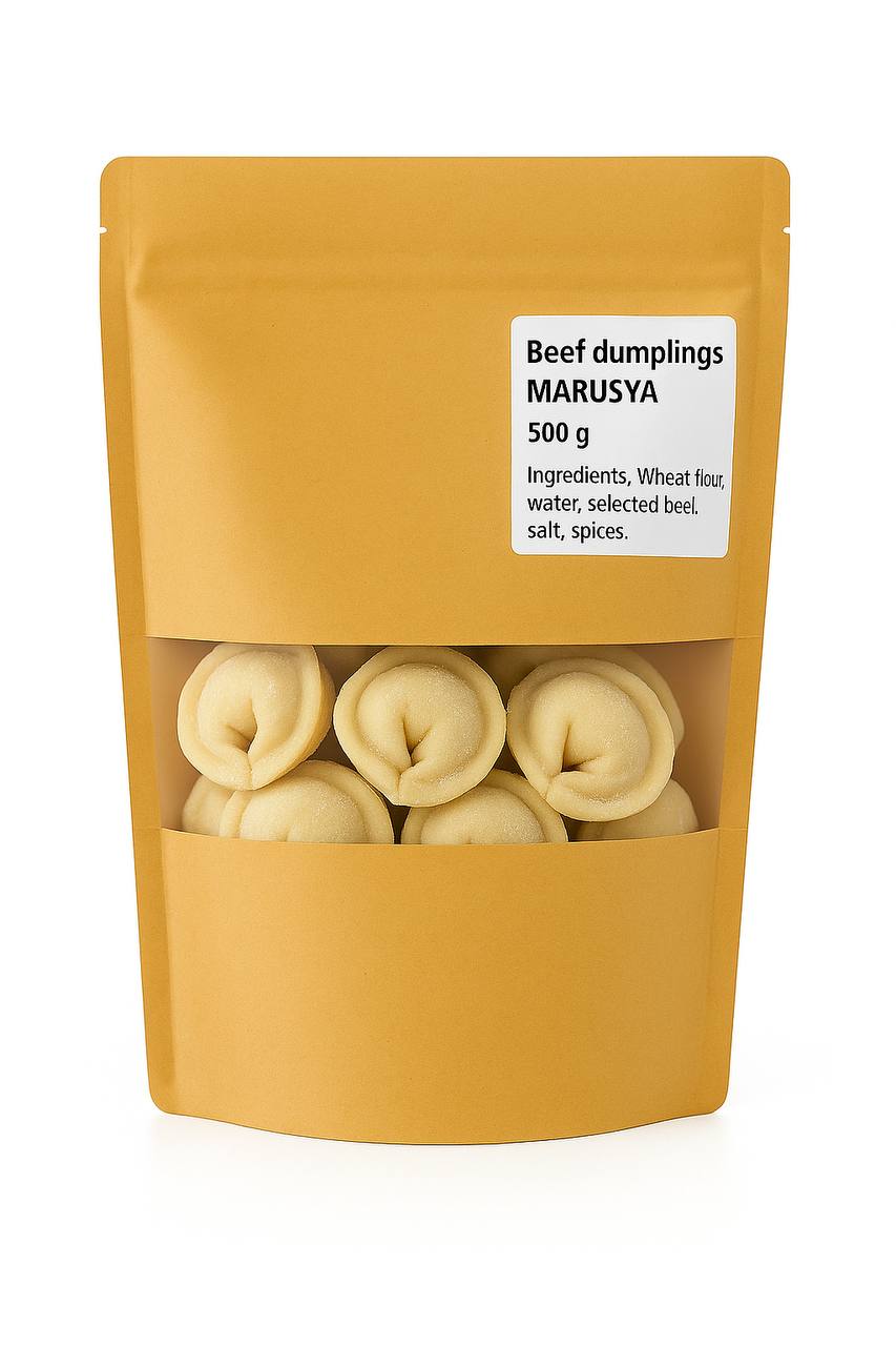 Пельмени домашние ручной лепки Маруся 500g