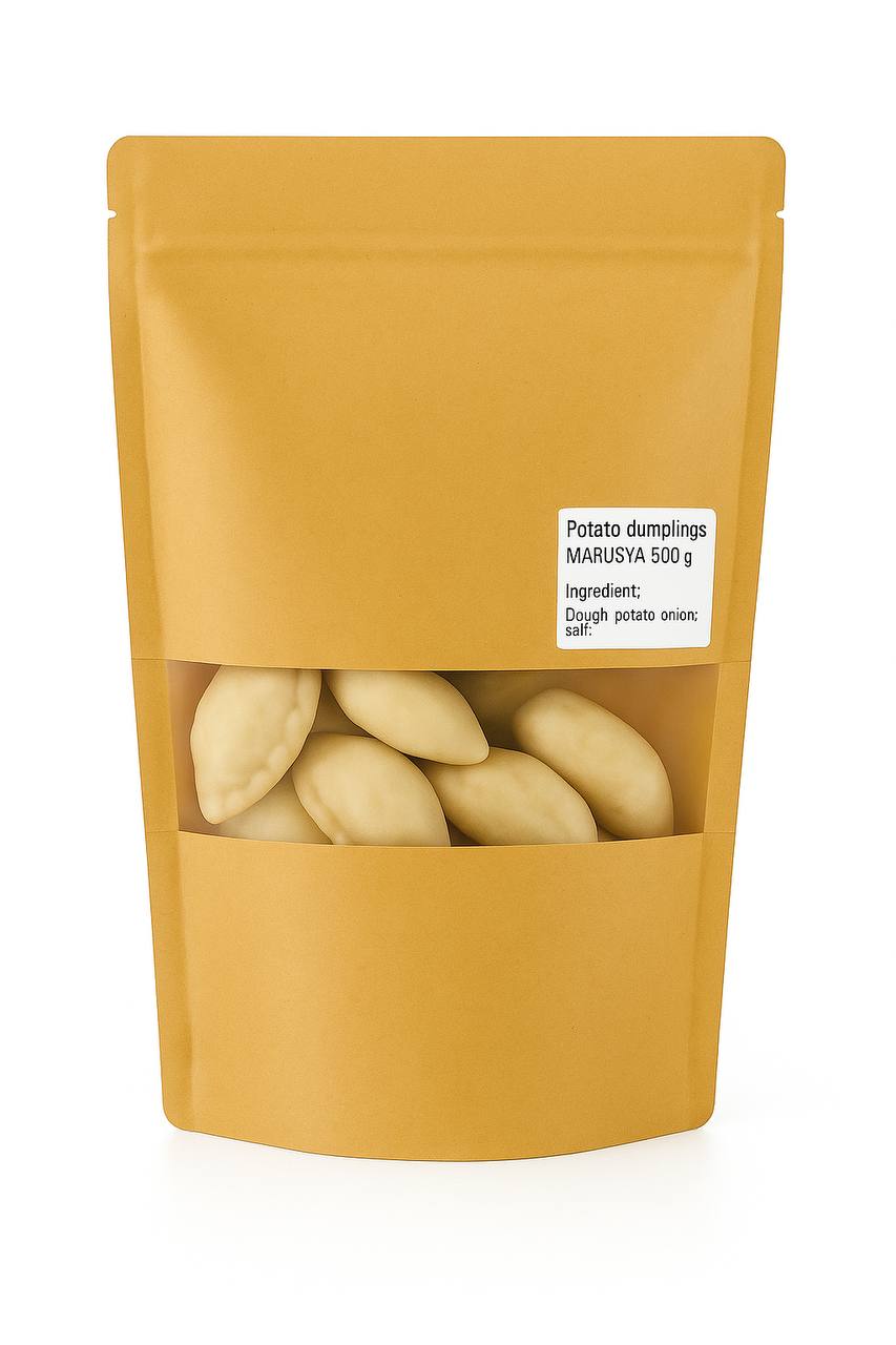 Вареники с картофелем Маруся 500g