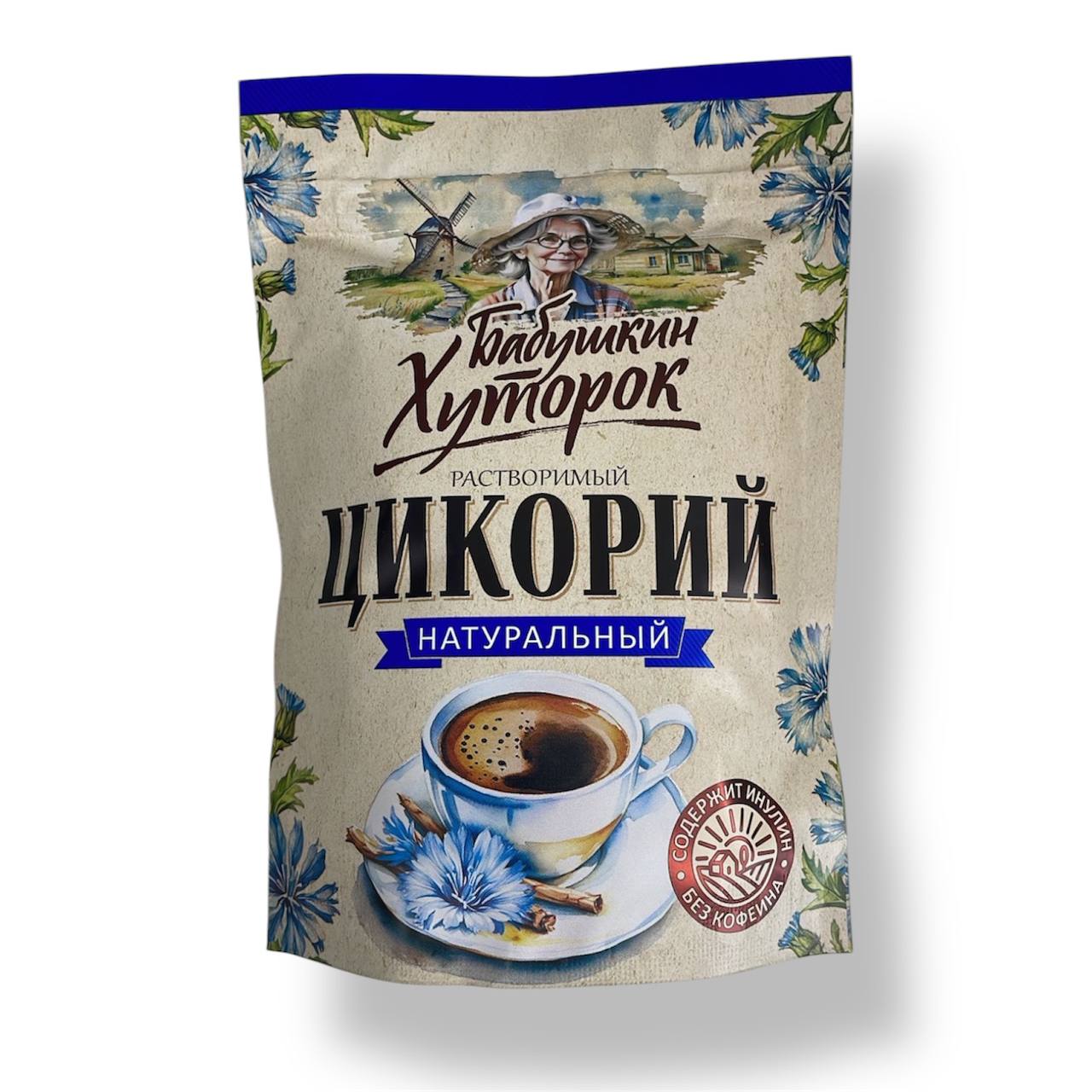Цикорий растворимый натуральный «Бабушкин Хуторок» 100g