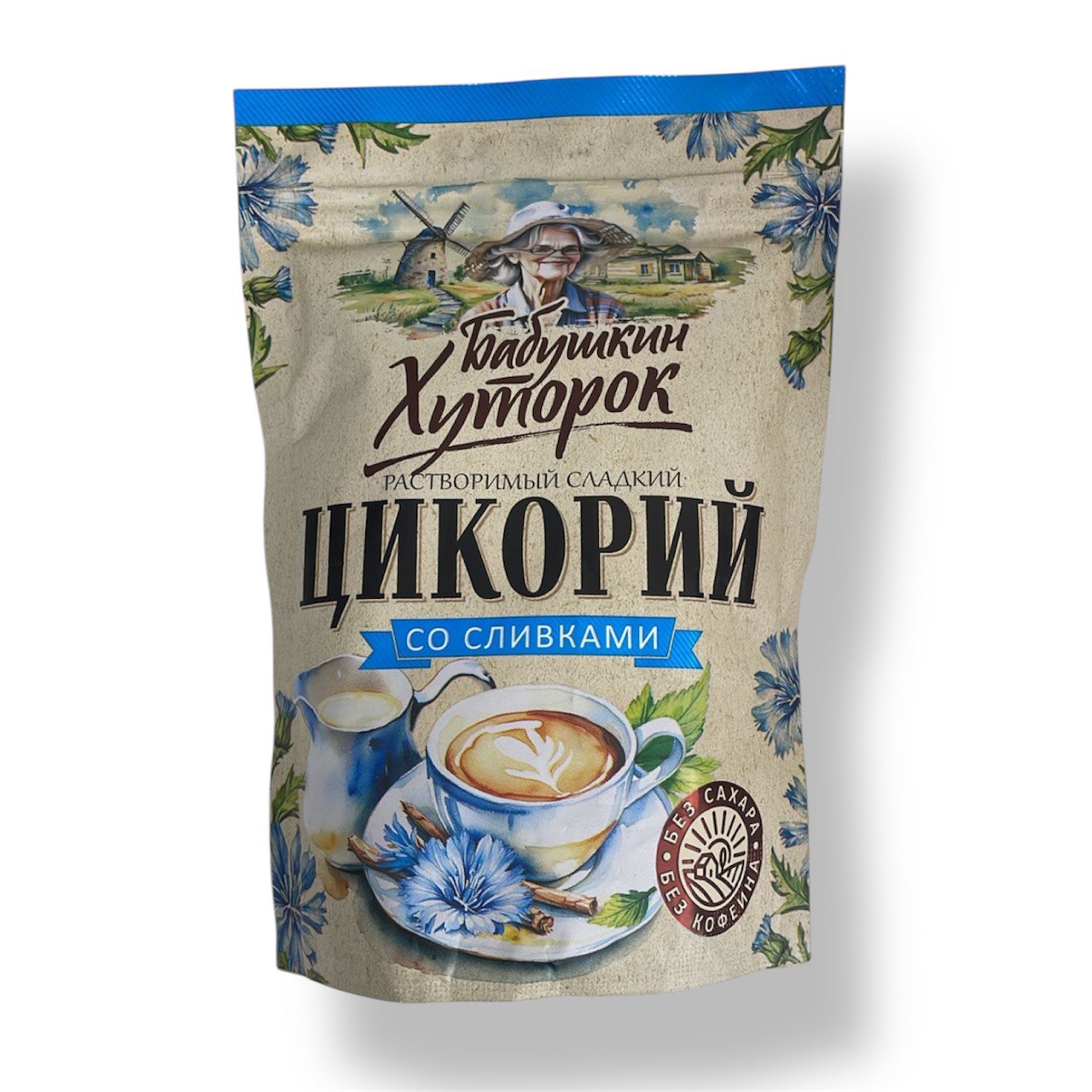 Цикорий растворимый сладкий со сливками «Бабушкин хуторок» 100g