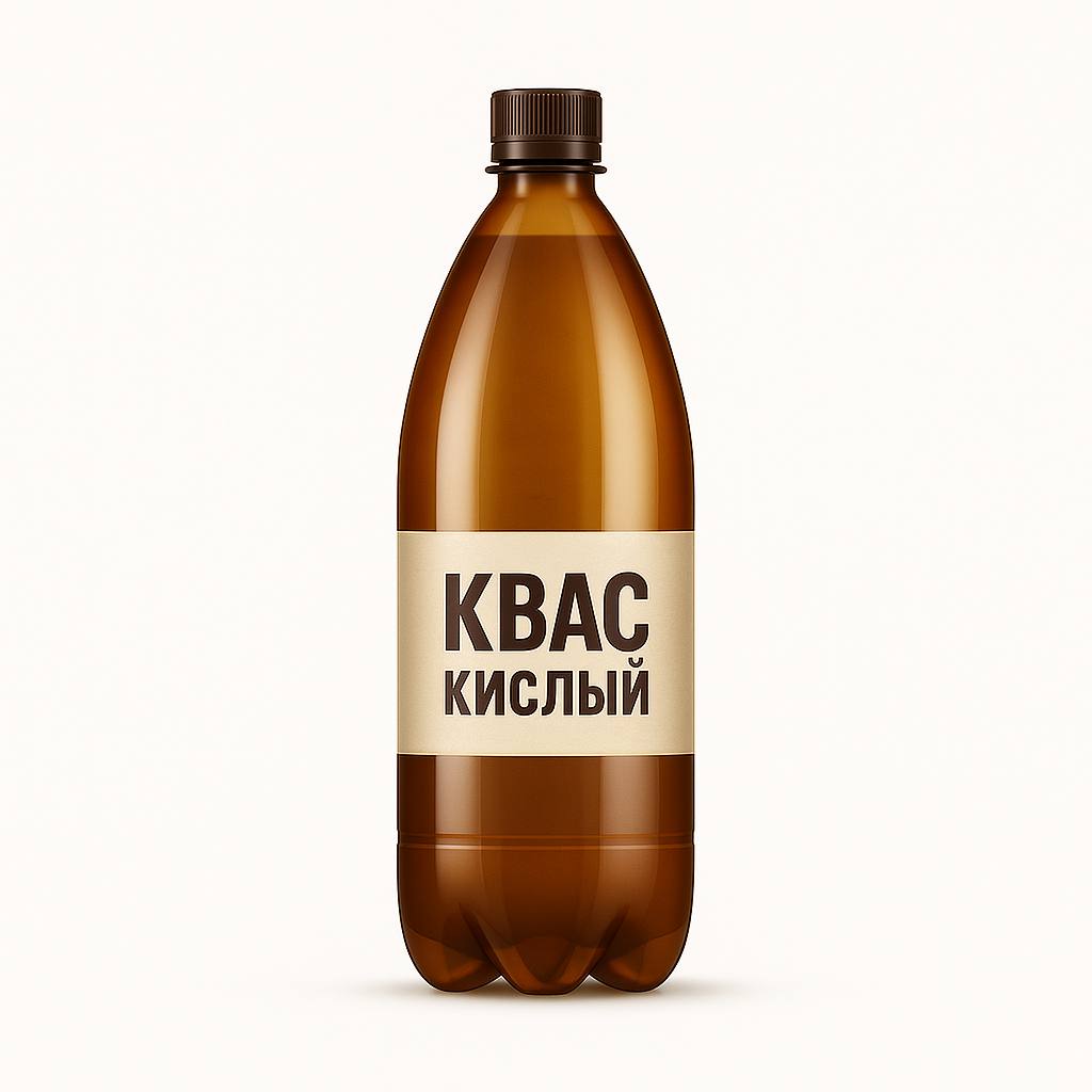 Квас кислый без сахара 0,5L