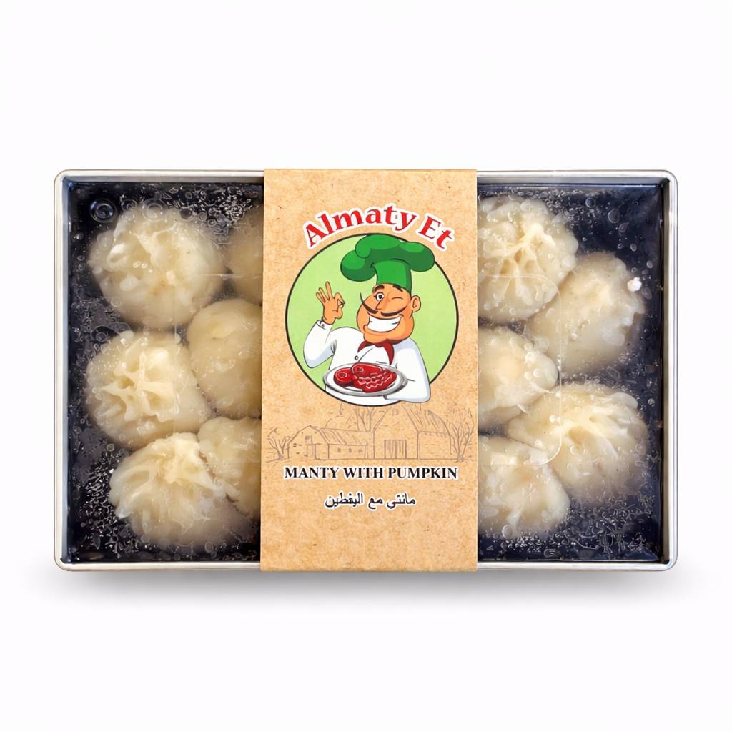 Манты с тыквой  (замороженные) Almaty Et 700g