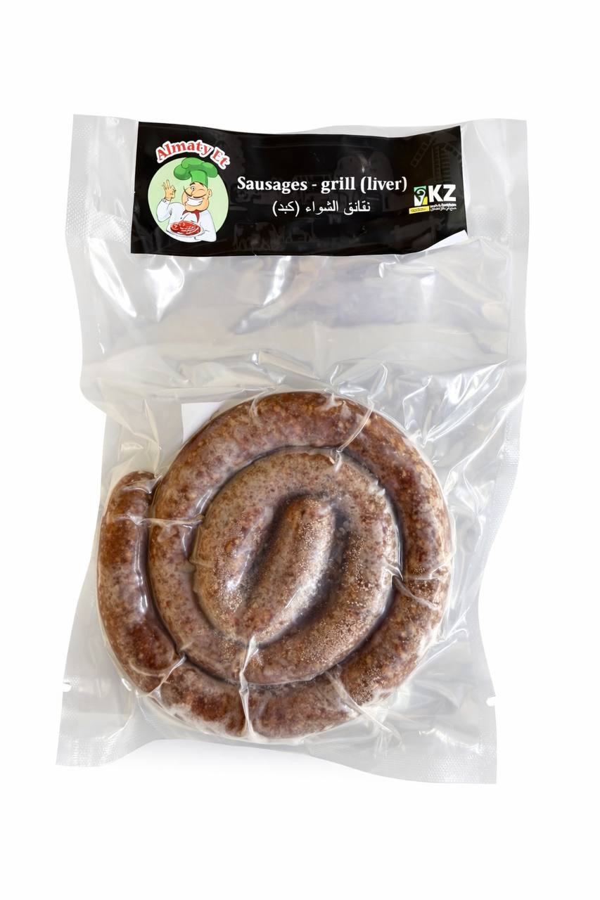 Колбаски гриль из печени (замороженные) Almaty Et 200g