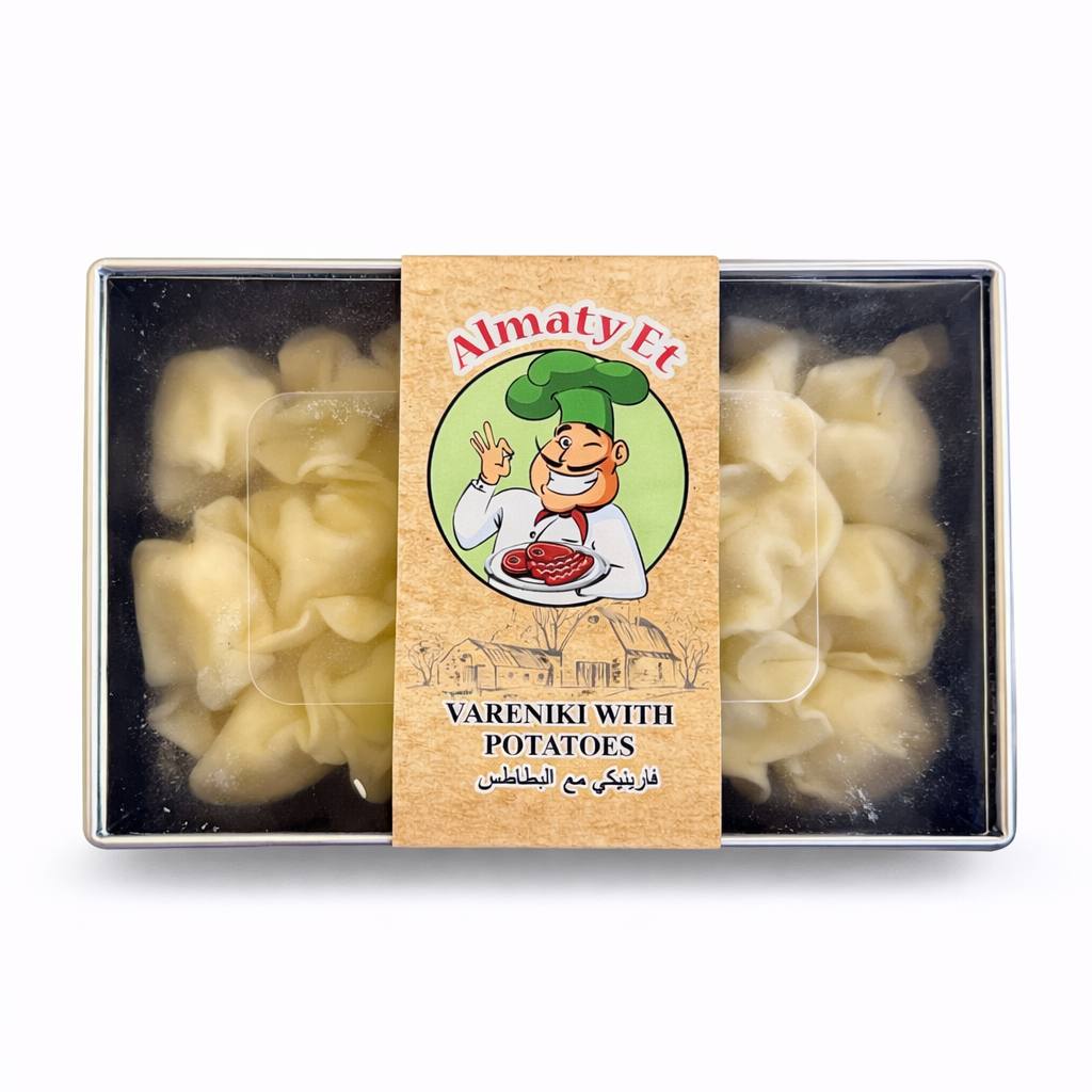 Вареники с картофелем и грибами (замороженные) Almaty Et 450g