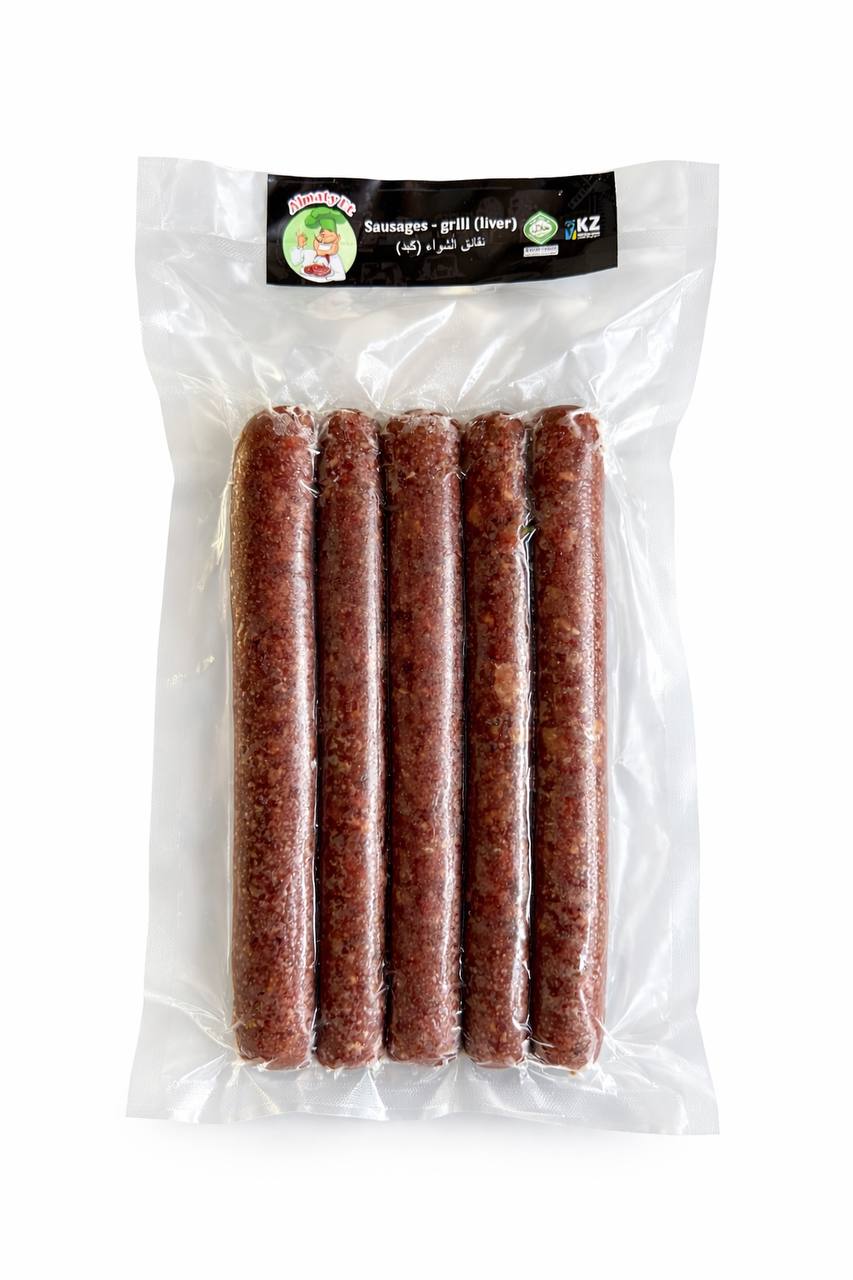 Колбаски гриль из печени (замороженные) Almaty Et 500g