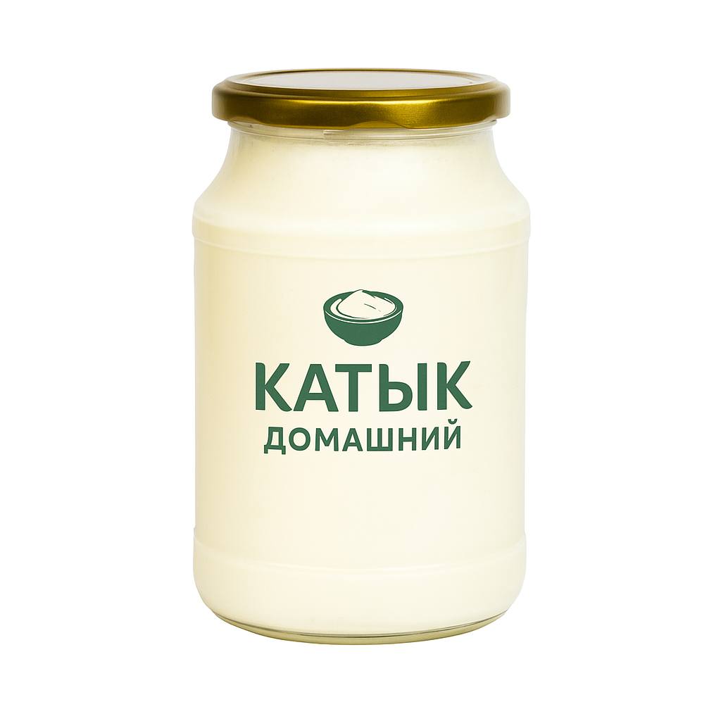 Катык домашний (кисломолоко) 3,6% 1L