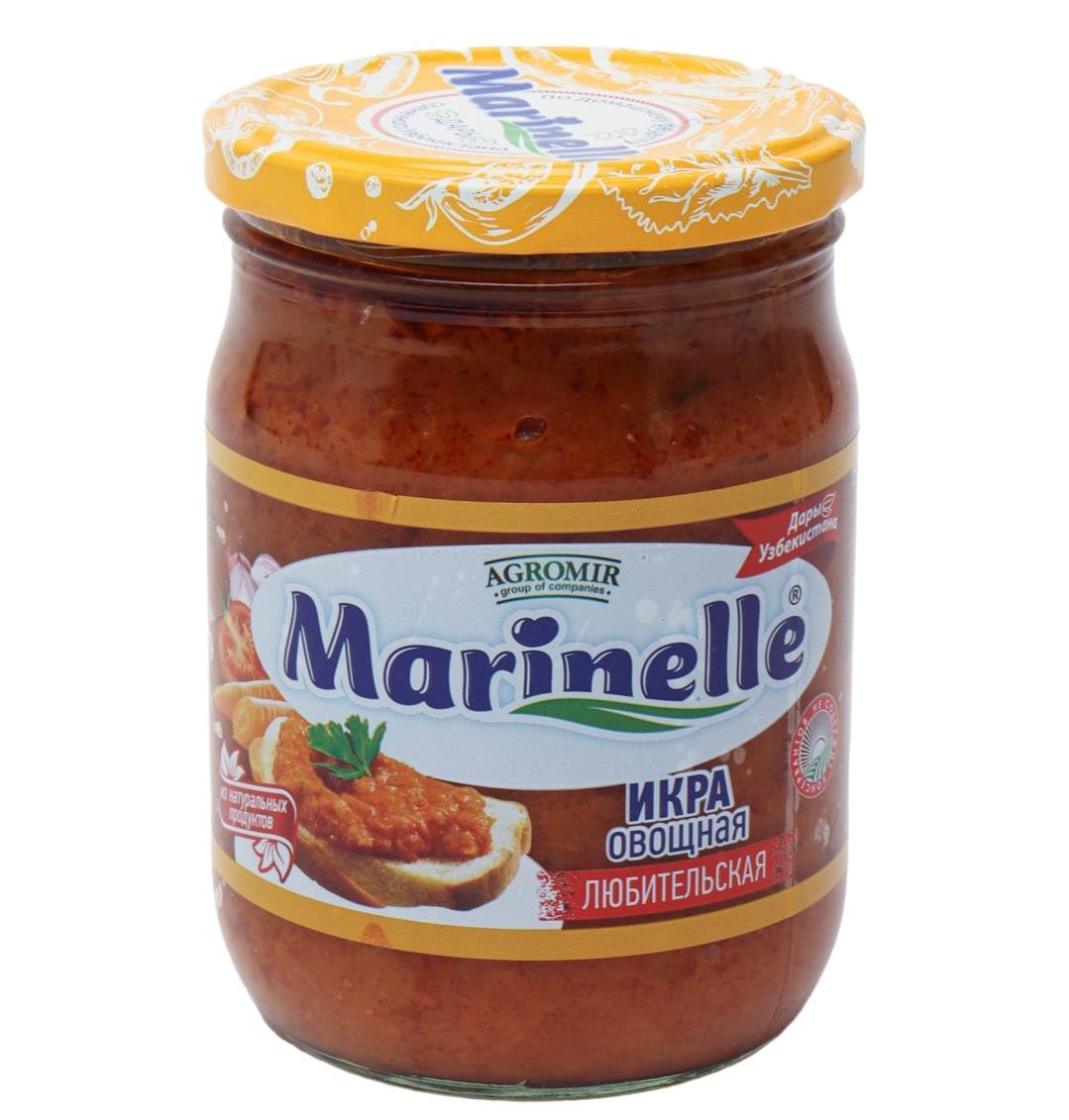 Икра овощная любительская Marinelle 500g