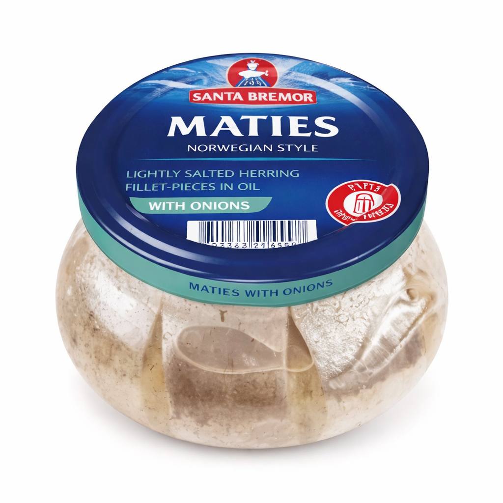 Филе сельди Maties кусочками в масле с луком Santa Bremor 250g