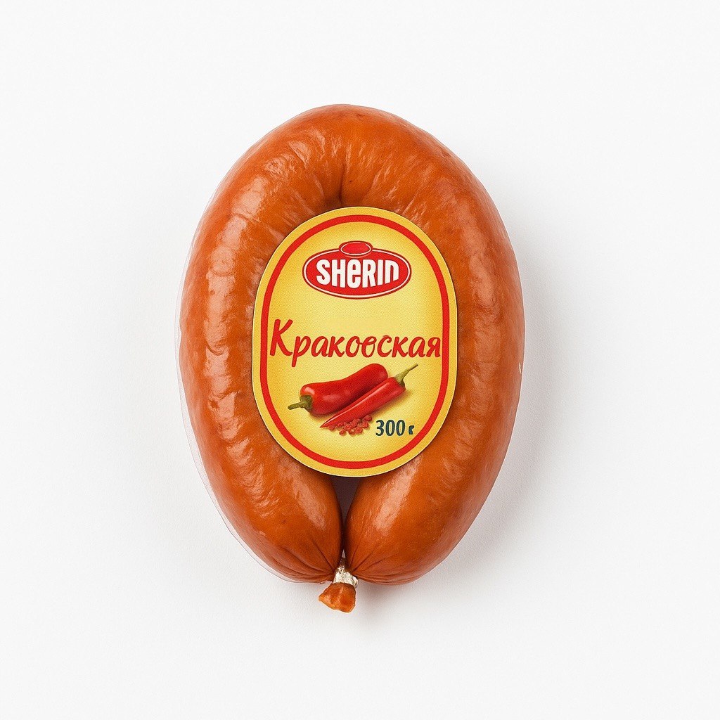 Краковская колбаса Sherin 300g
