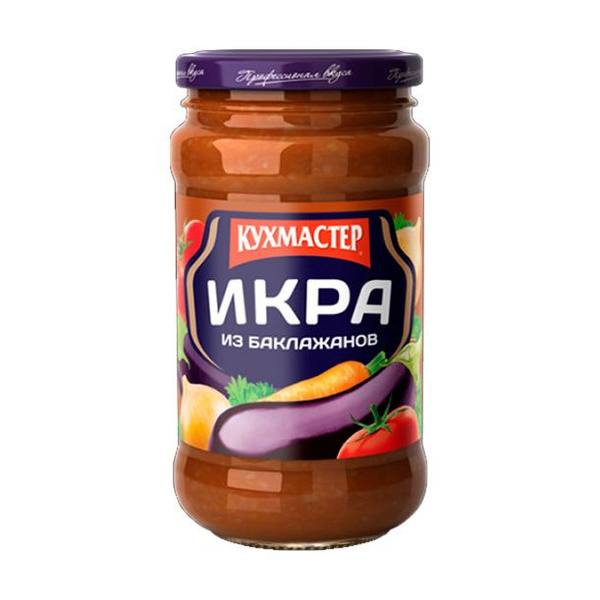Икра из баклажанов Кухмастер 400g