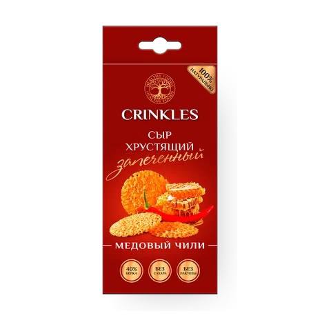 Сыр хрустящий медовый Чили CRINKLES 40g