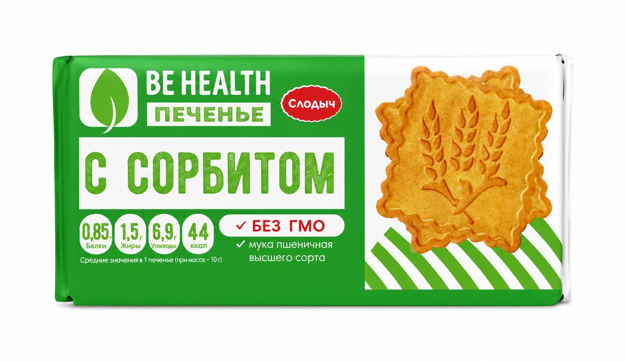 Печенье Be Health с сорбитом Слодыч 100g