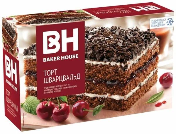 Торт Шварцвальд Baker House 350g