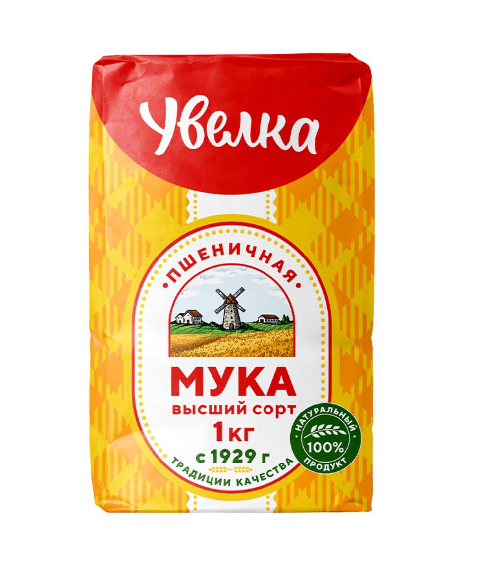 Мука высшего сорта Увелка 1kg
