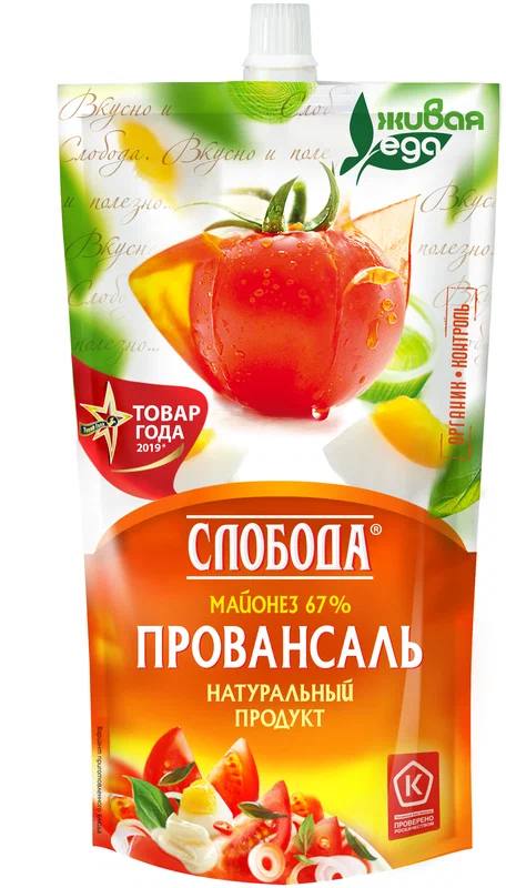 Майонез Слобода Провансаль 400ml