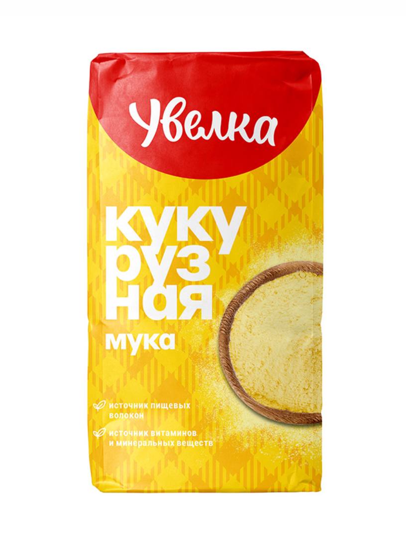 Мука кукурузная Увелка 500g