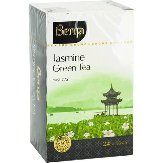 Зелёный чай с жасмином Berqa 24 чайных пакетика
