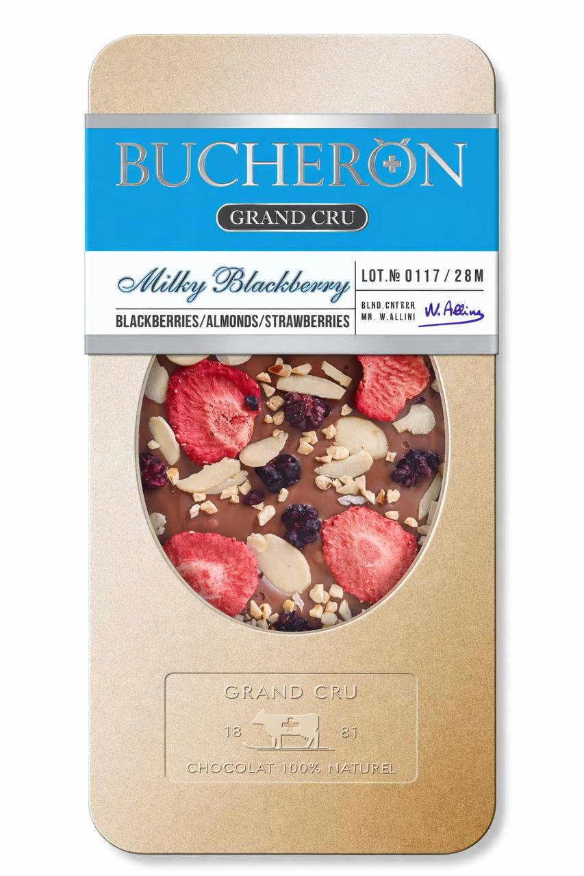 Шоколад молочный BUCHERON Grand Cru Milky Blackberry 100g