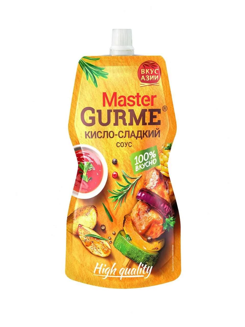 Соус кисло сладкий Master GURME 200g
