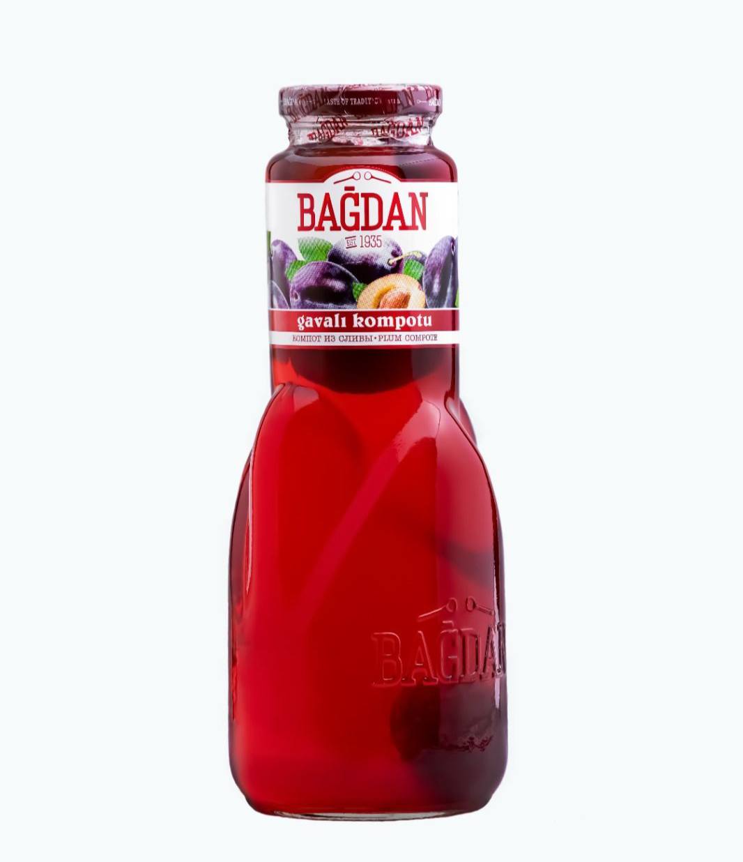 Компот из сливы BAGDAN 1L