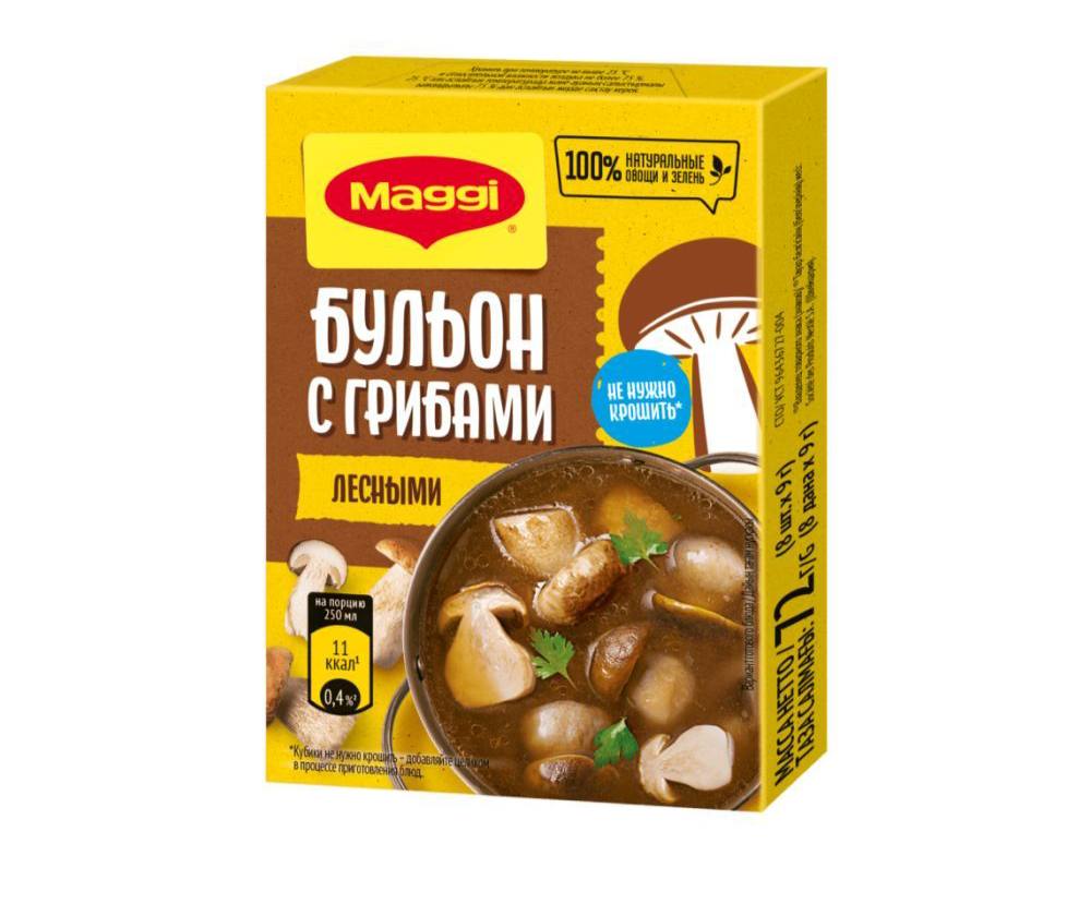 Бульон с лесными грибами Maggi 72g