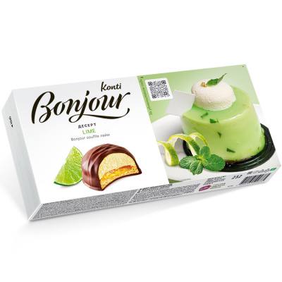Десерт Bonjour суфле с ароматом лайма 232g