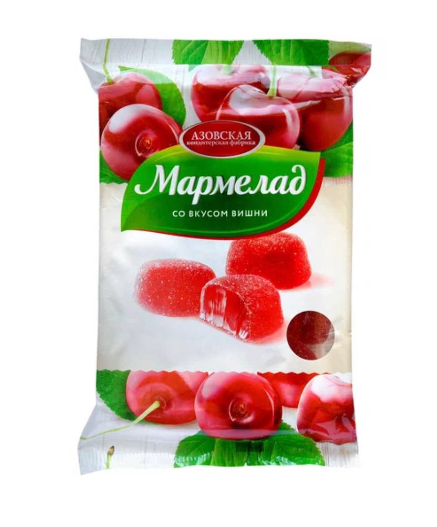Мармелад со вкусом Вишни 300g Азовская КФ