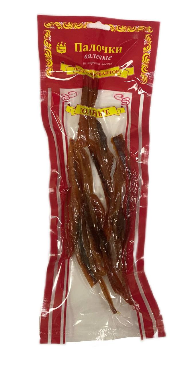 Палочки горбуши вяленые   Сахалин рыба 120g