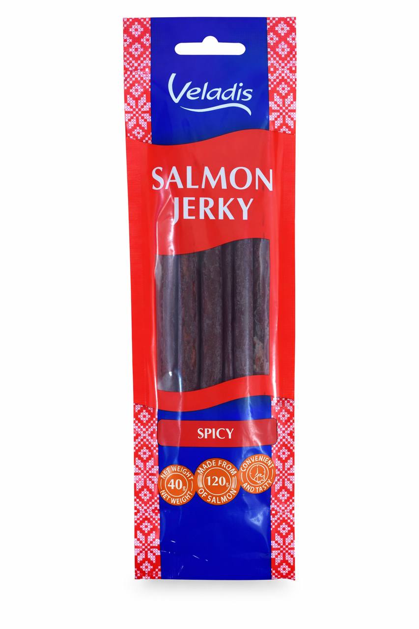 Лососёвый джерки Veladis Spicy 40g