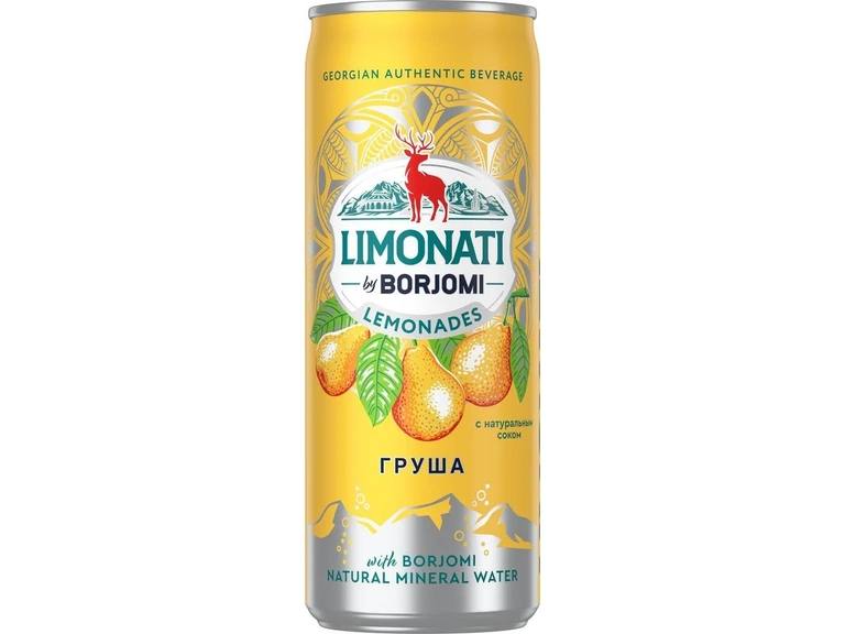 Лимонад Borjomi Грузинский Груша 330ml