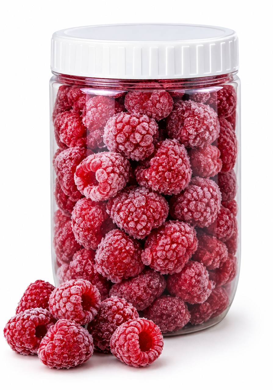 Свежая малина замороженная 500g