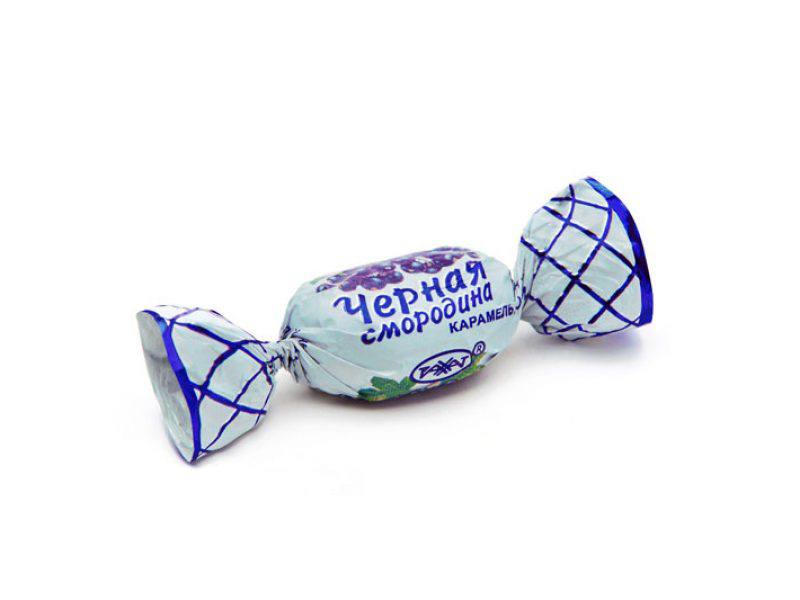 Карамель  «КАРАКАТ» Черная смородина РАХАТ 250g