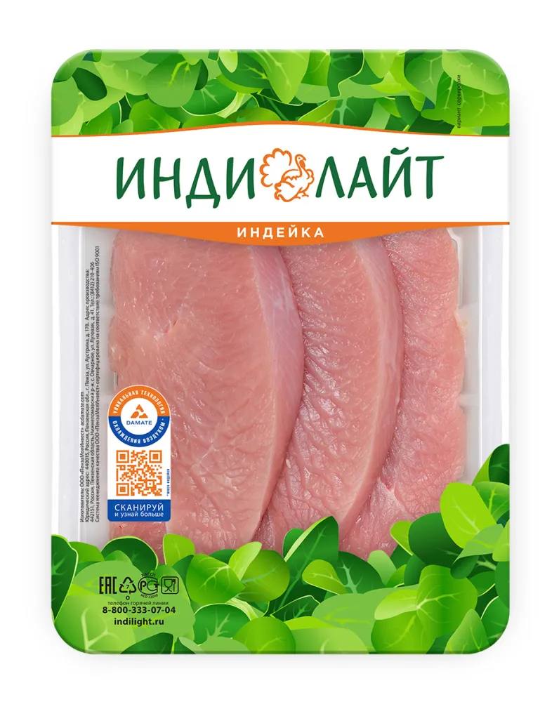 Индейка стейк грудка  замороженная Indilight 525g