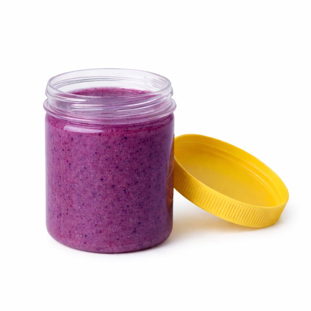 Мягкий нежный мед + ягоды черники 300g