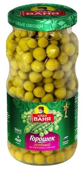 Горошек зеленый Дядя Ваня 460g