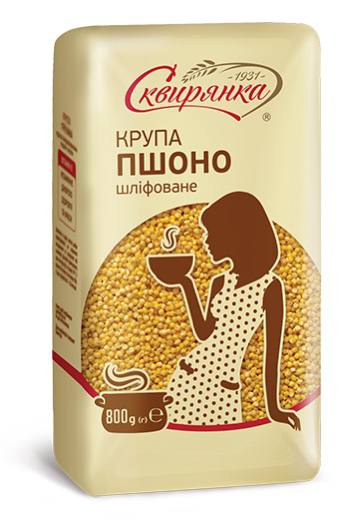 Крупа пшено шлифованное Skvira 800g