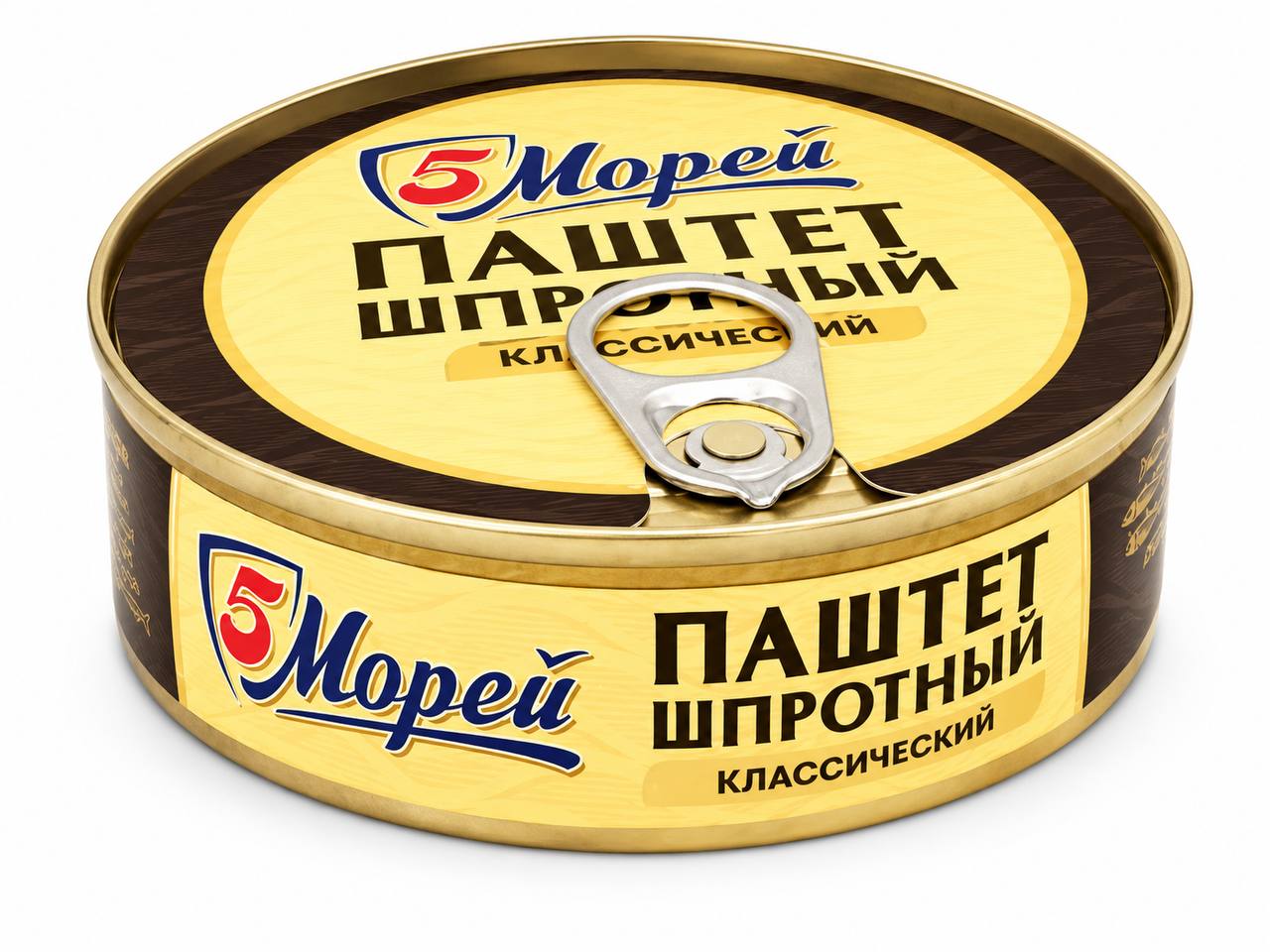 Паштет шпротный 5 морей 170g