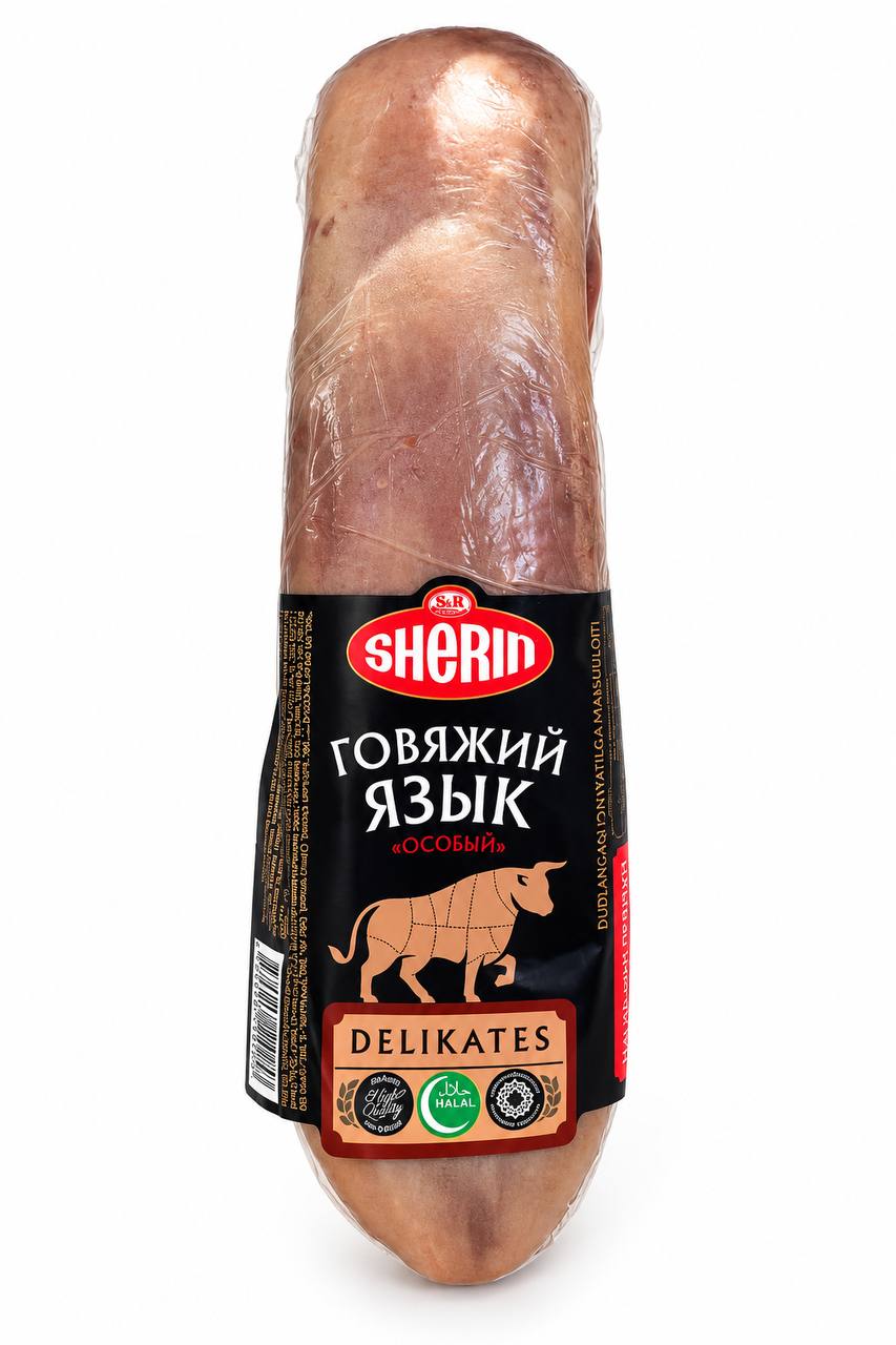Говяжий язык «Особый» Delikates SHERIN 500g