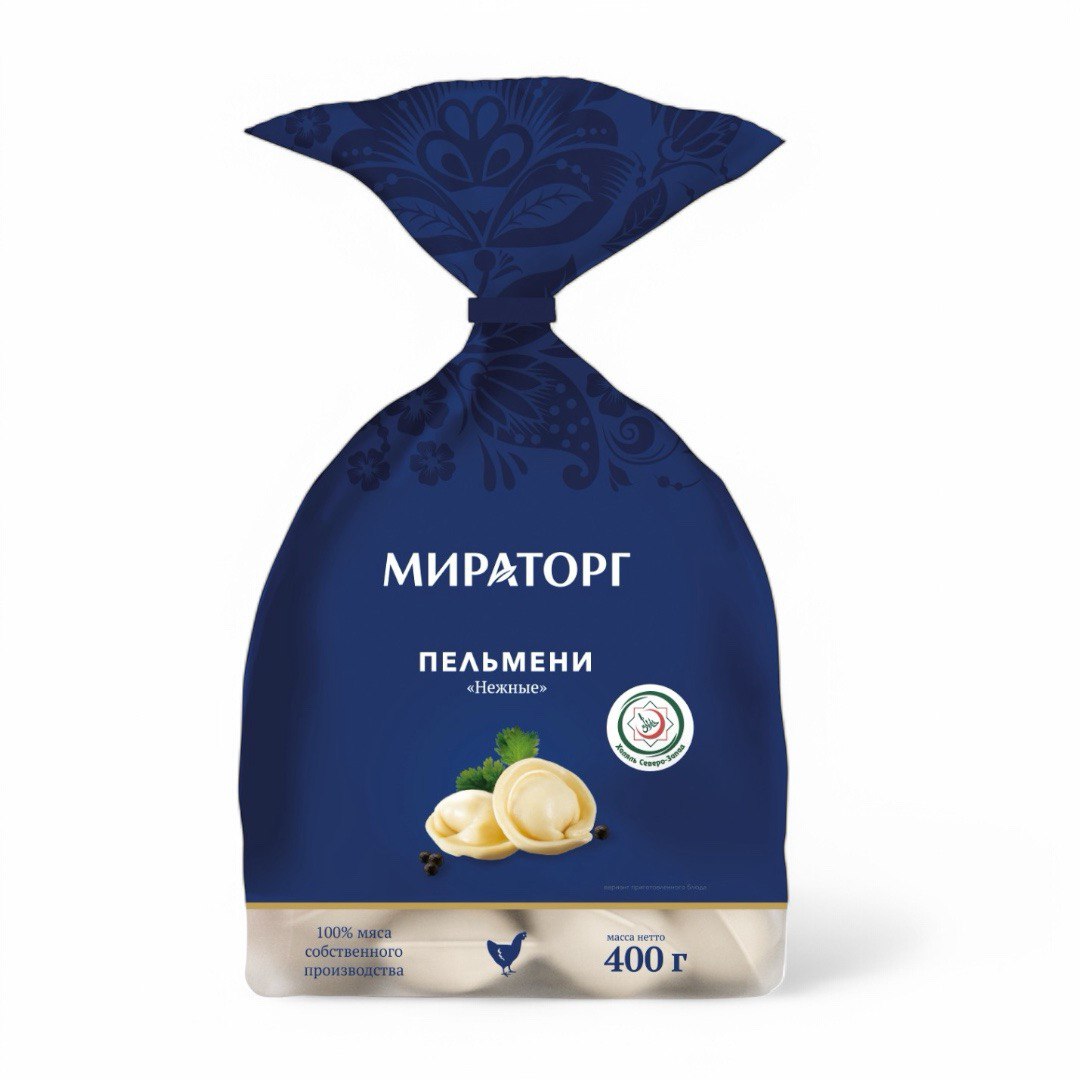 Пельмени куриные нежные Мираторг 400g