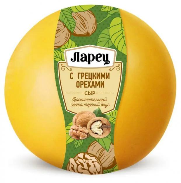 Сыр ларец с грецкими орехами 500g