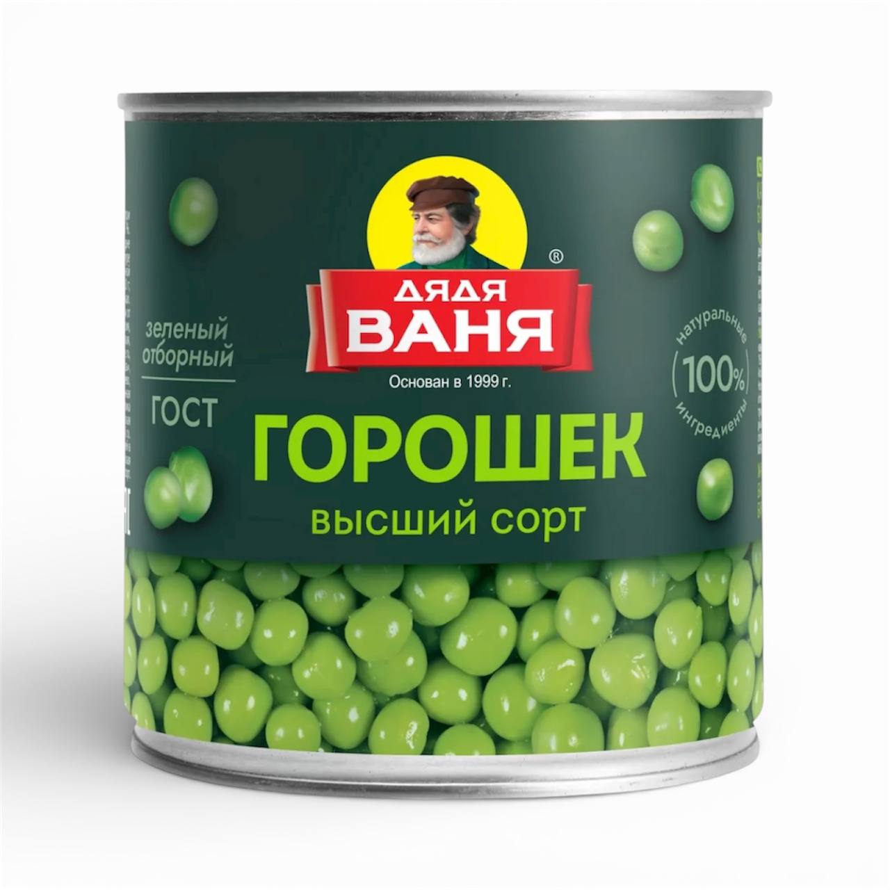 Зеленый горошек Дядя Ваня 400g