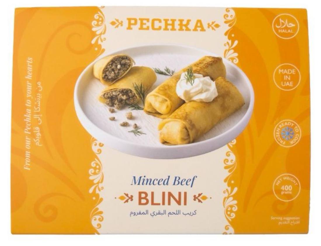 Блинчики с говядиной Печка 400g