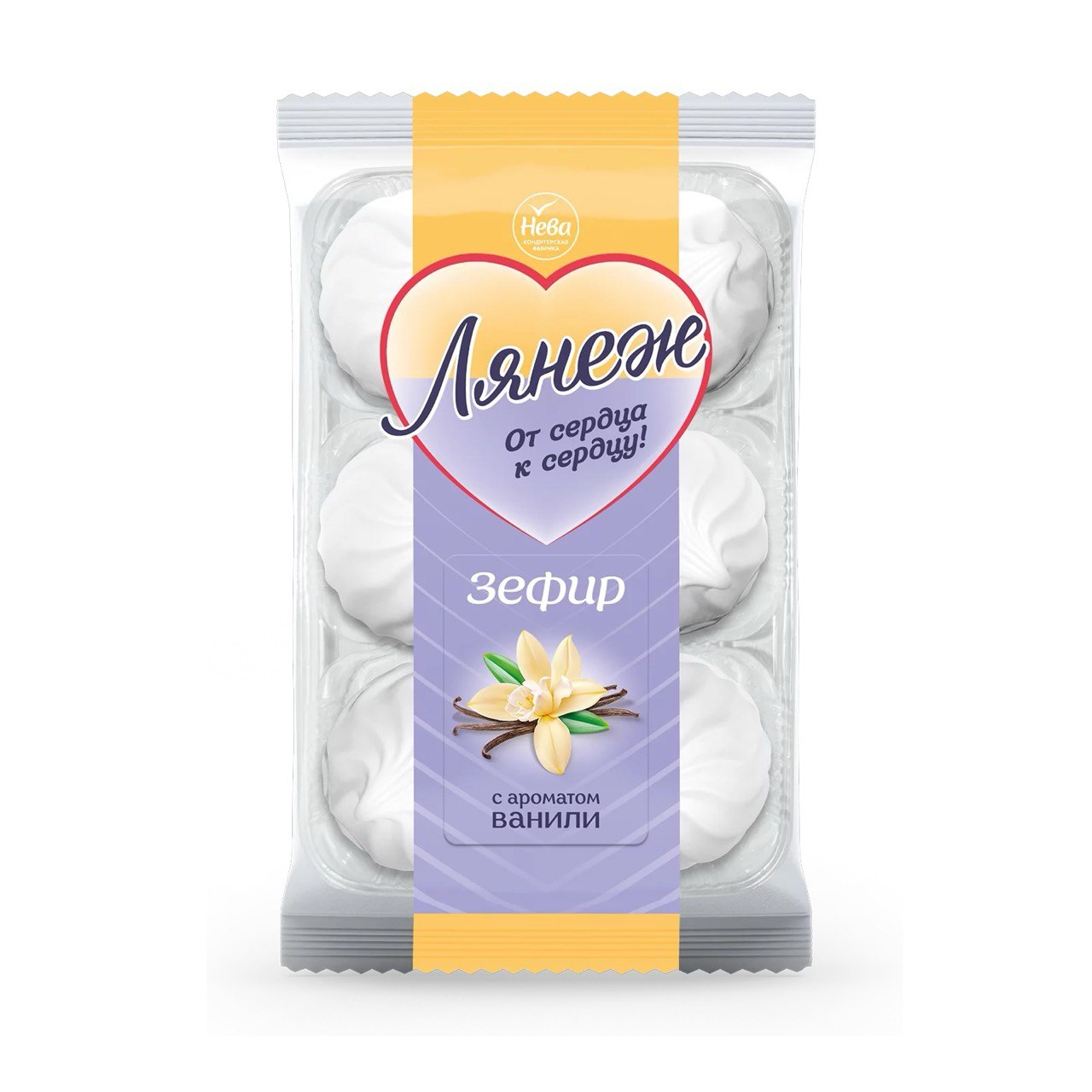 Зефир с ароматом ванили Лянеж Нева 315g