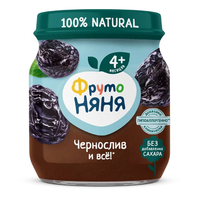 Пюре чернослив Фрутоняня 100g